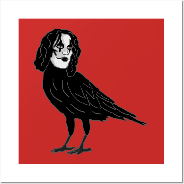 The Crow Wall Art by DeliciousAmbiguity